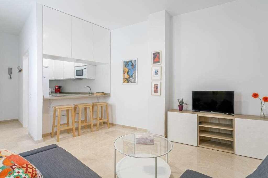 Ferienwohnung Santa Cruz Parking Incluido Sevilla Exterior foto